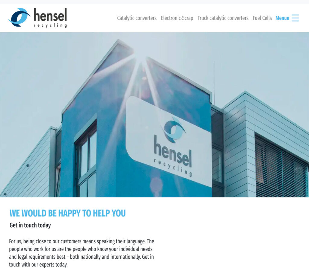 Hensel Recycling North America